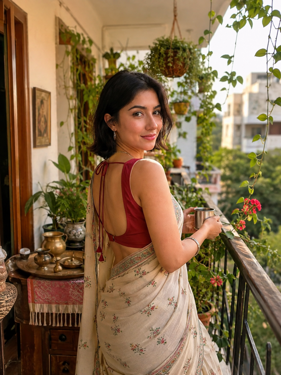  Cute South Indian Independent Beauty in Mussoorie